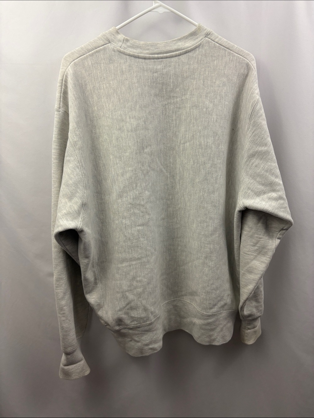 Vintage Champion Reverse Weave Sweatshirt 90's Mens Large Gray Montana Graphic - Picture 9 of 9